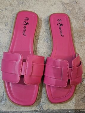 Pink Slide Sandals for Women